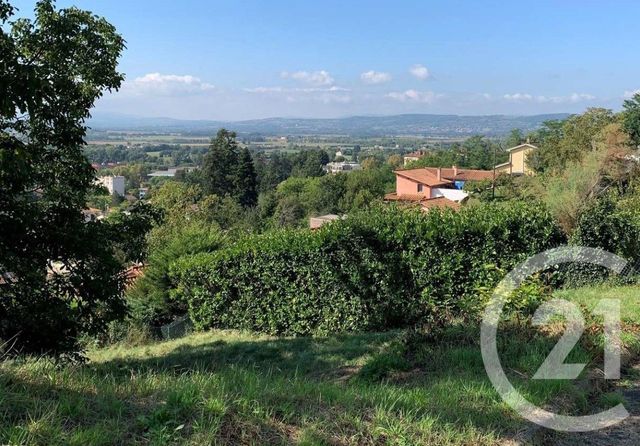 terrain à vendre - 1106.0 m2 - TREVOUX - 01 - RHONE-ALPES - Century 21 L'Immobilière Des Combattants