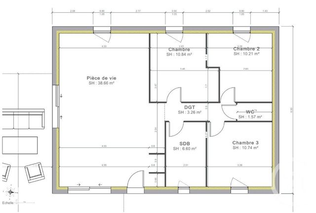 terrain à vendre - 1085.0 m2 - MONTMERLE SUR SAONE - 01 - RHONE-ALPES - Century 21 L'Immobilière Des Combattants